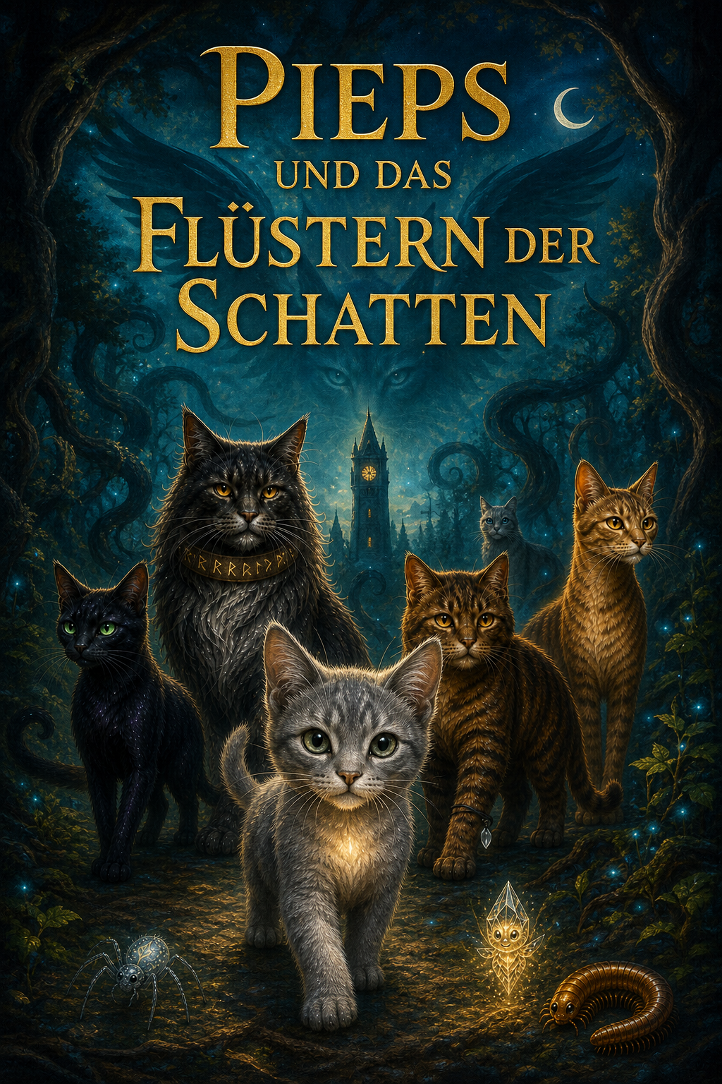 Cover von Pieps und das Flüstern der Schatten
