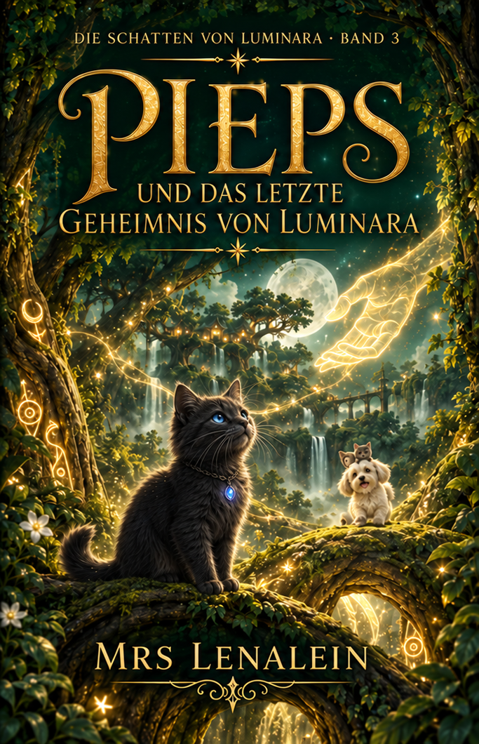 Cover von Band 3: Pieps und das letzte Geheimnis von Luminara