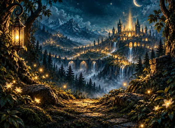 Ein magischer Pfad nach Luminara