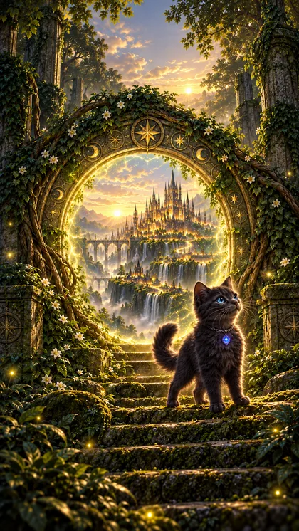 Das grün-goldene Tor nach Luminara