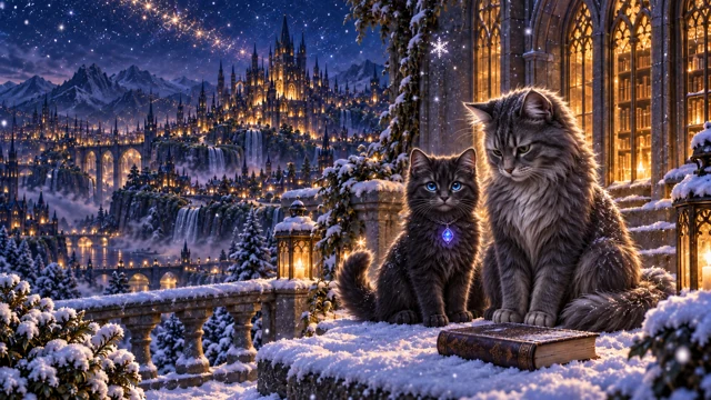 Winter mit Pieps und Eldrin